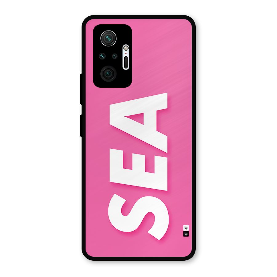 Bubble Sea Metal Back Case for Redmi Note 10 Pro