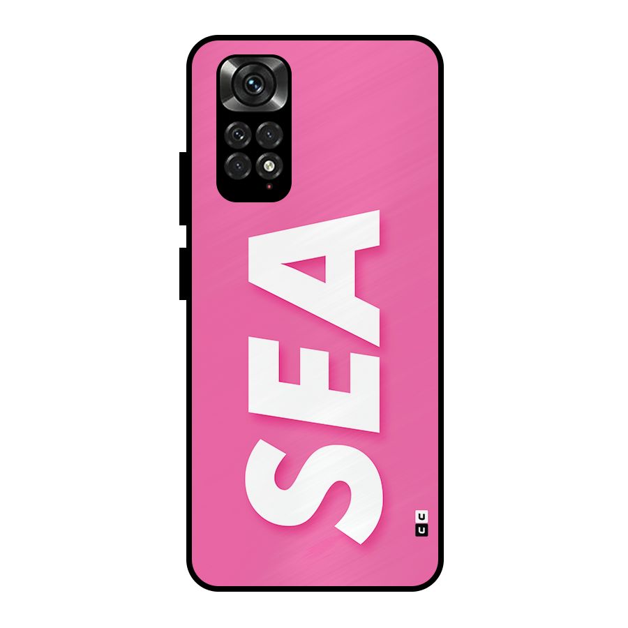 Bubble Sea Metal Back Case for Redmi Note 11 Pro Plus 5G