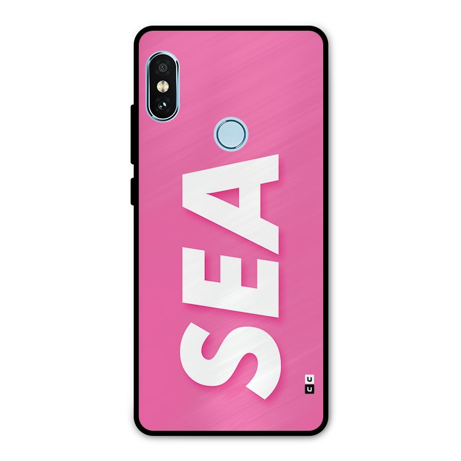 Bubble Sea Metal Back Case for Redmi Note 5 Pro