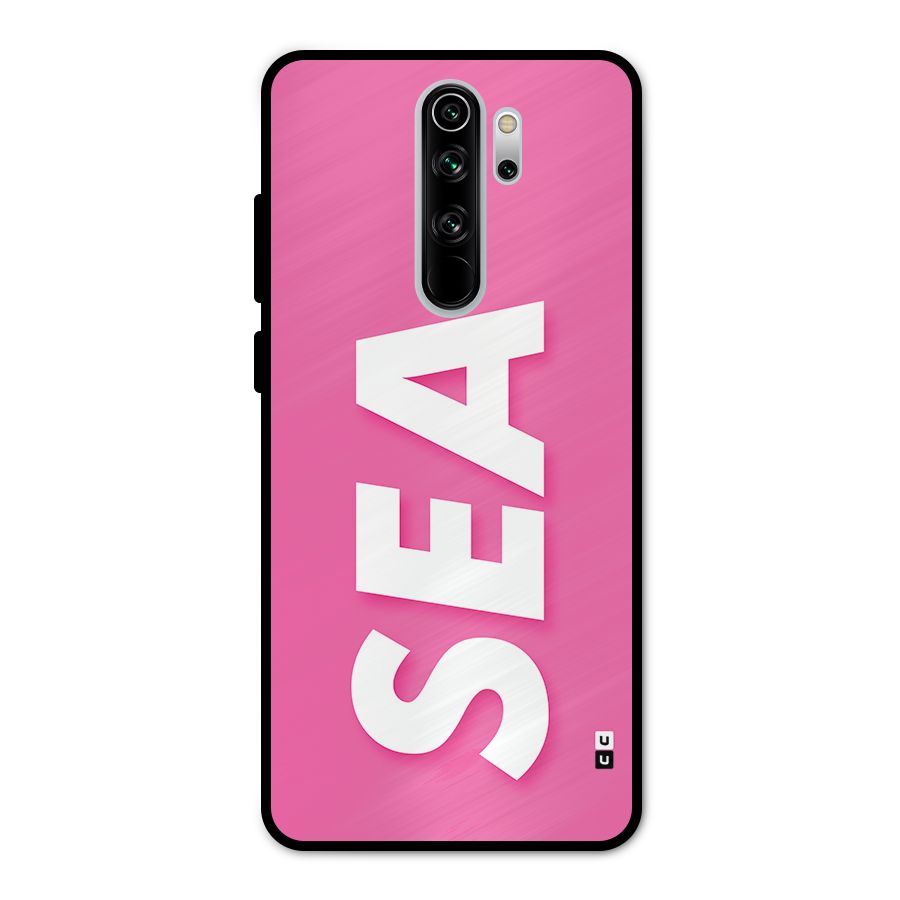 Bubble Sea Metal Back Case for Redmi Note 8 Pro