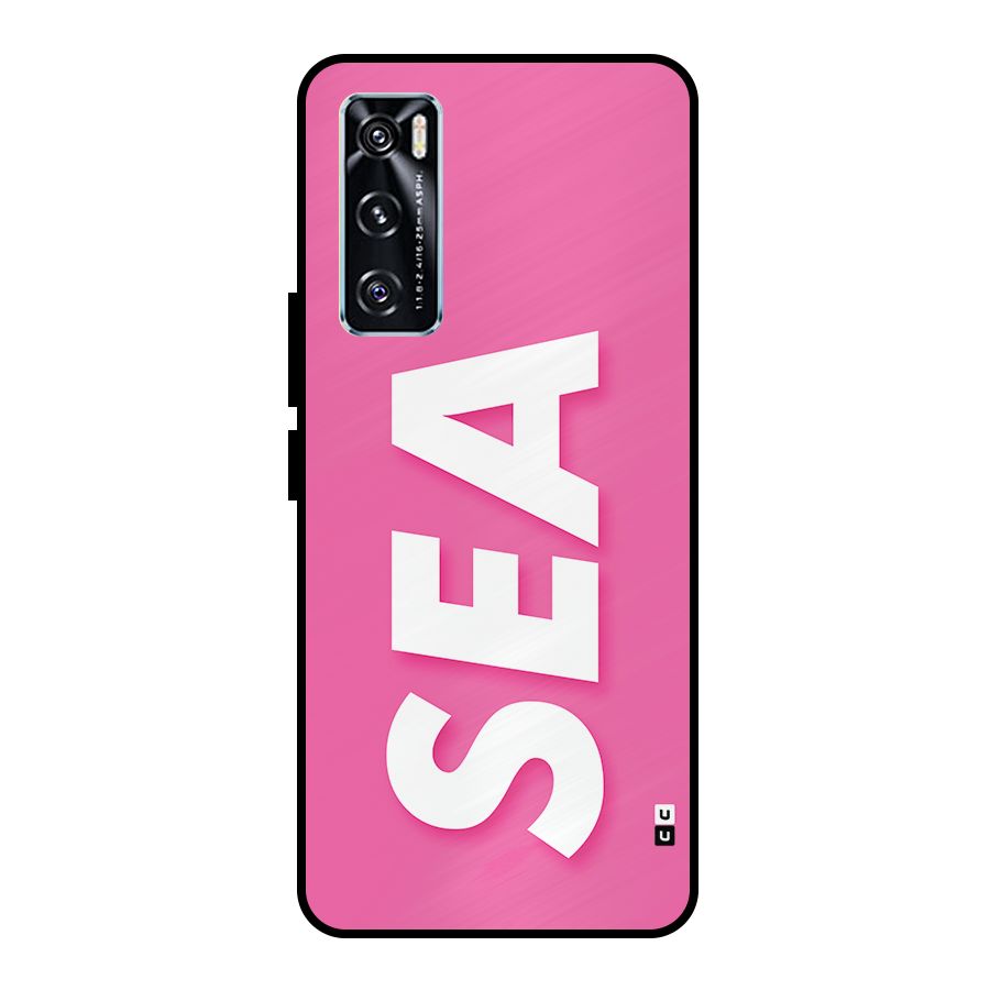 Bubble Sea Metal Back Case for Vivo V20 SE