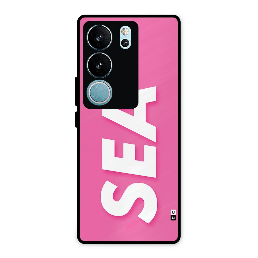Bubble Sea Metal Back Case for Vivo V29