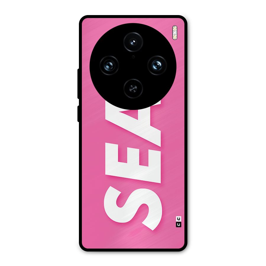 Bubble Sea Metal Back Case for Vivo X100 Pro