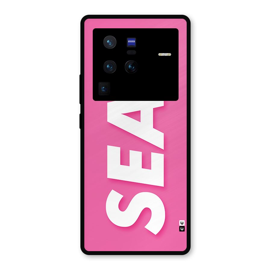 Bubble Sea Metal Back Case for Vivo X80 Pro