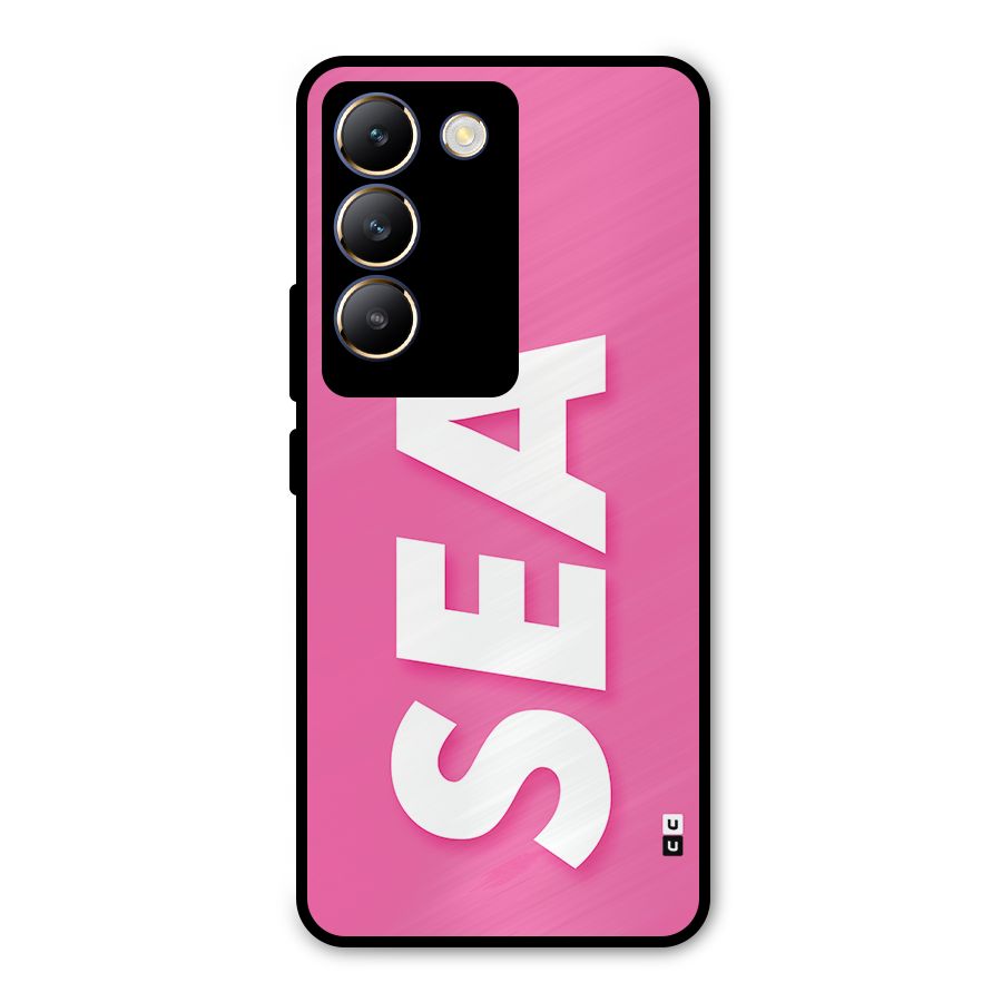 Bubble Sea Metal Back Case for Vivo Y200e