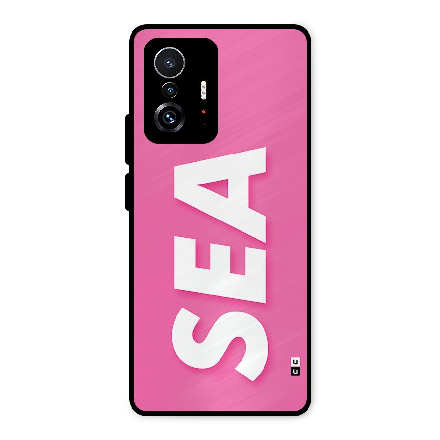 Bubble Sea Metal Back Case for Xiaomi 11T Pro