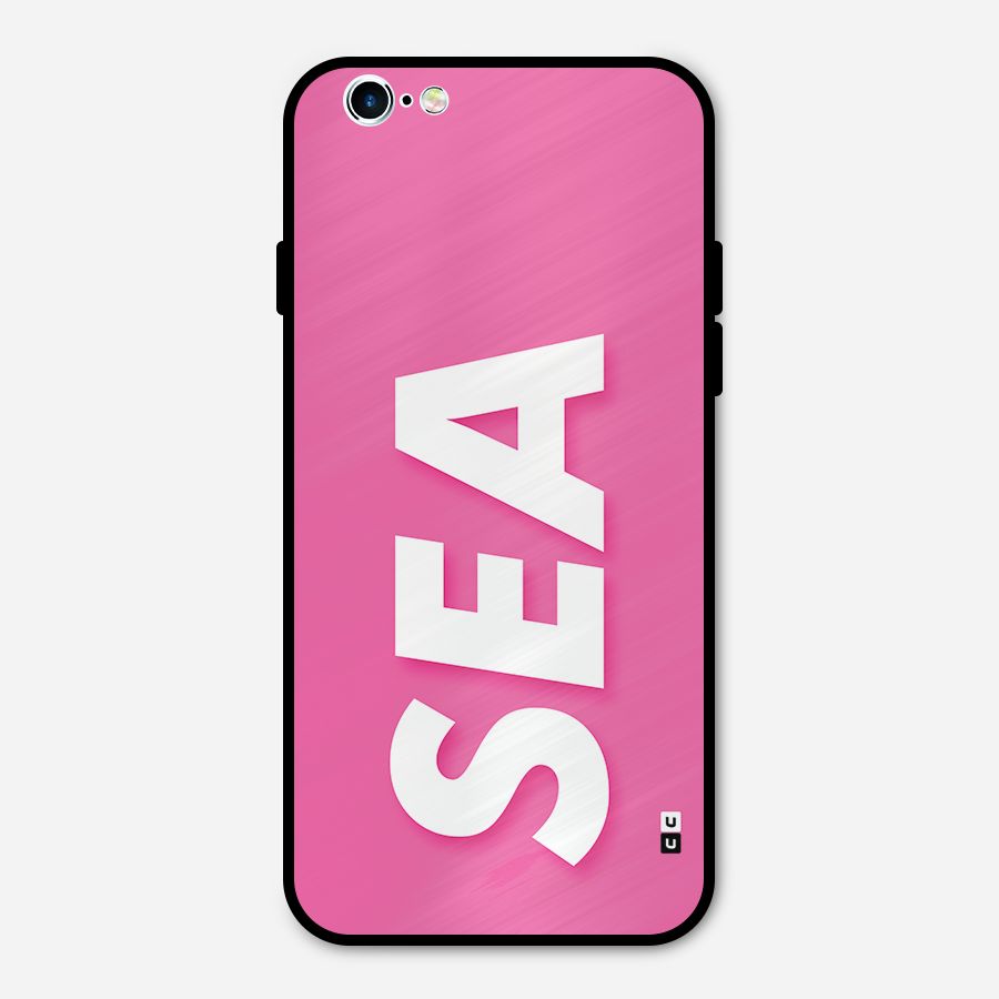 Bubble Sea Metal Back Case for iPhone 6 6s
