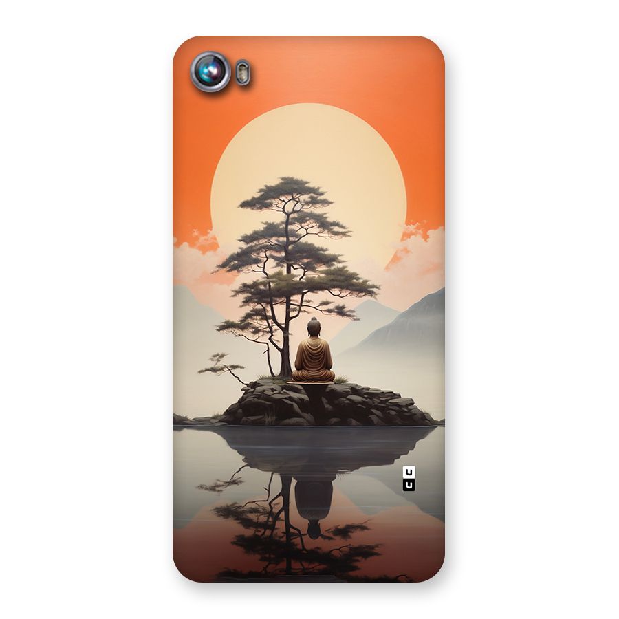 Buddha Nature Back Case for Canvas Fire 4 (A107)