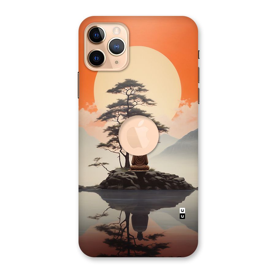 Buddha Nature Back Case for iPhone 11 Pro Max Logo Cut