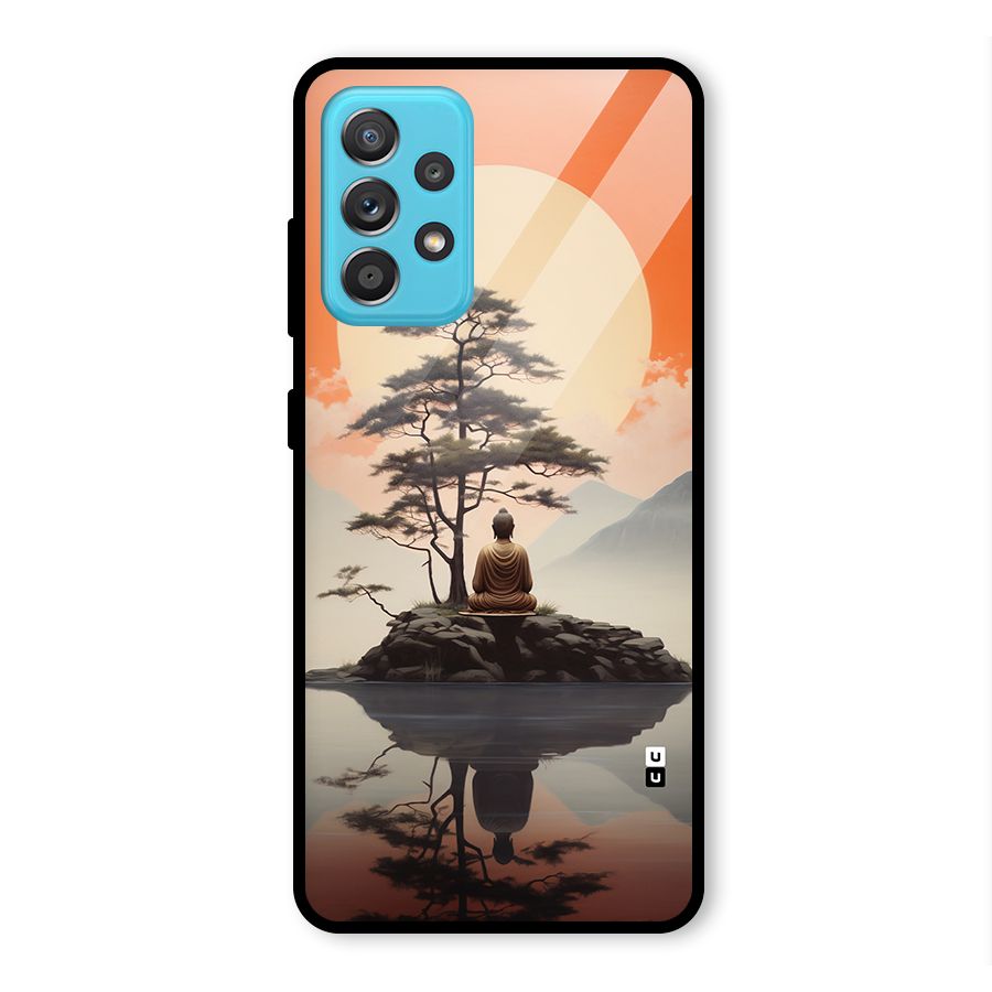 Buddha Nature Glass Back Case for Galaxy A52
