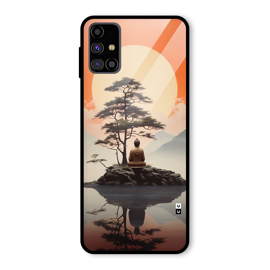 Buddha Nature Glass Back Case for Galaxy M31s