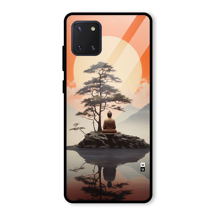 Buddha Nature Glass Back Case for Galaxy Note 10 Lite