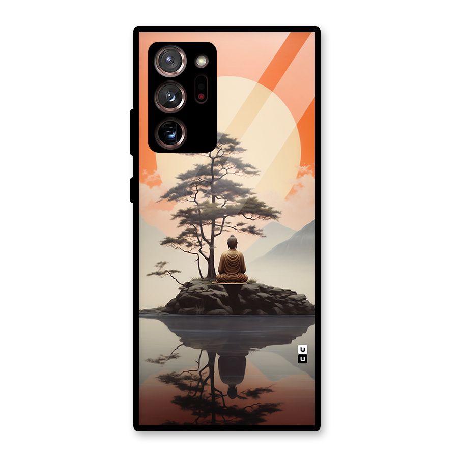 Buddha Nature Glass Back Case for Galaxy Note 20 Ultra 5G