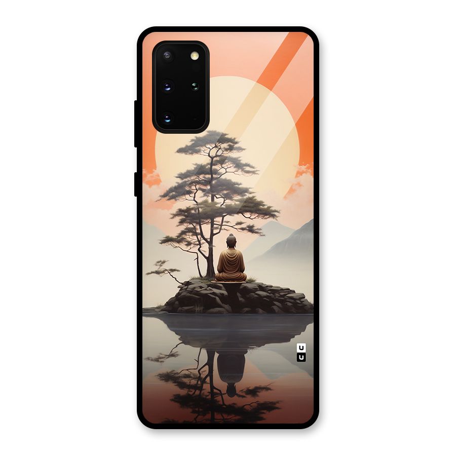 Buddha Nature Glass Back Case for Galaxy S20 Plus
