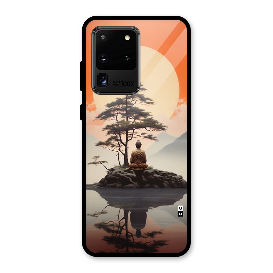 Buddha Nature Glass Back Case for Galaxy S20 Ultra