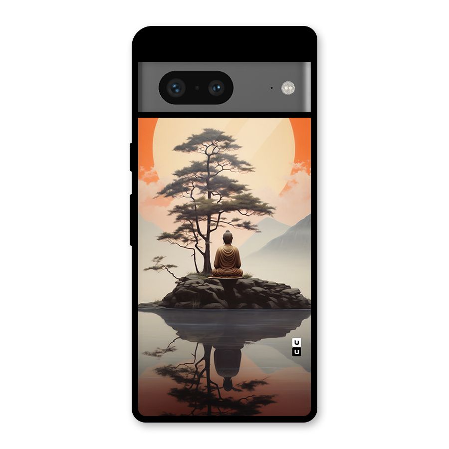 Buddha Nature Glass Back Case for Google Pixel 7