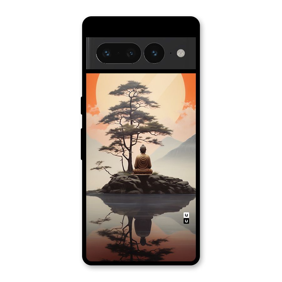 Buddha Nature Glass Back Case for Google Pixel 7 Pro