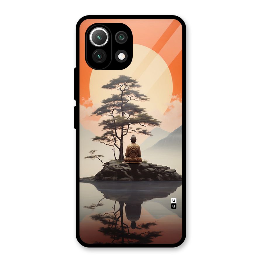 Buddha Nature Glass Back Case for Mi 11 Lite