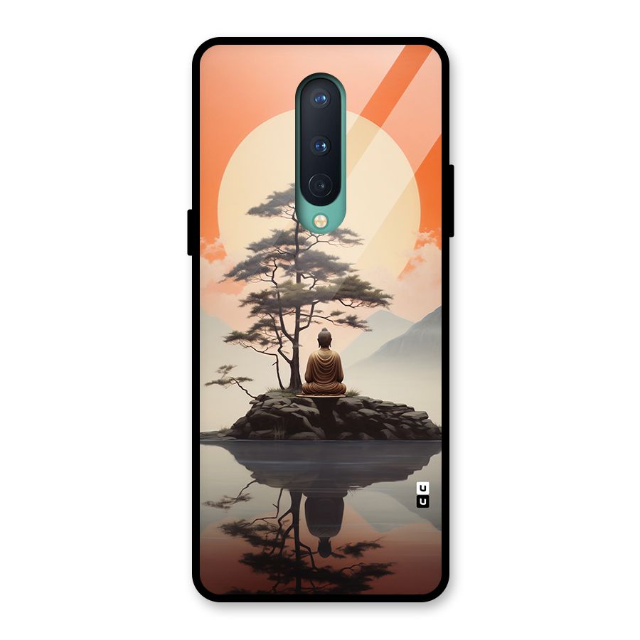 Buddha Nature Glass Back Case for OnePlus 8