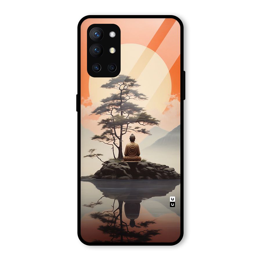 Buddha Nature Glass Back Case for OnePlus 9R