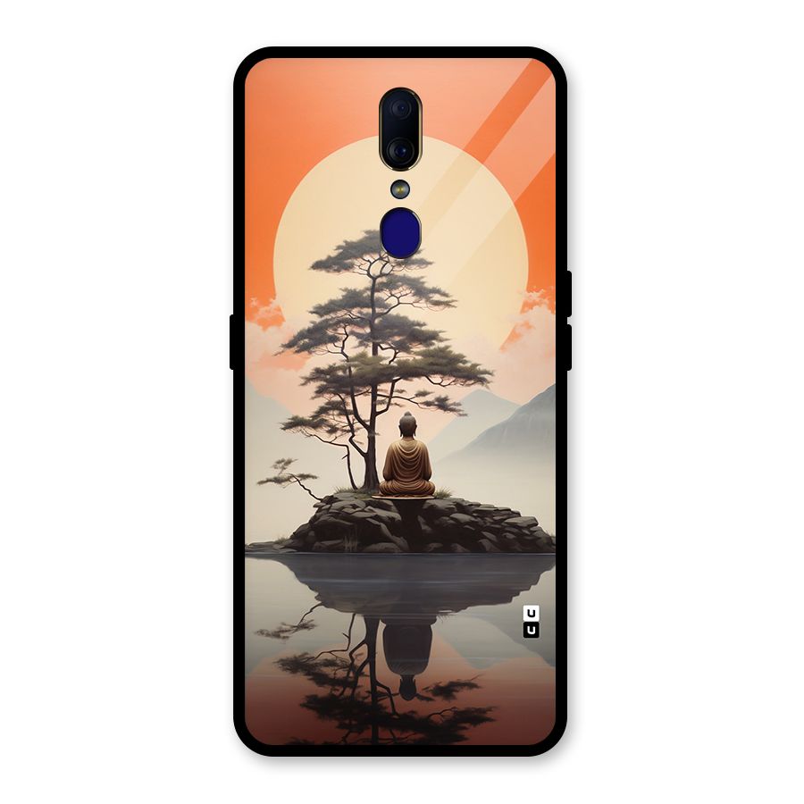 Buddha Nature Glass Back Case for Oppo F11