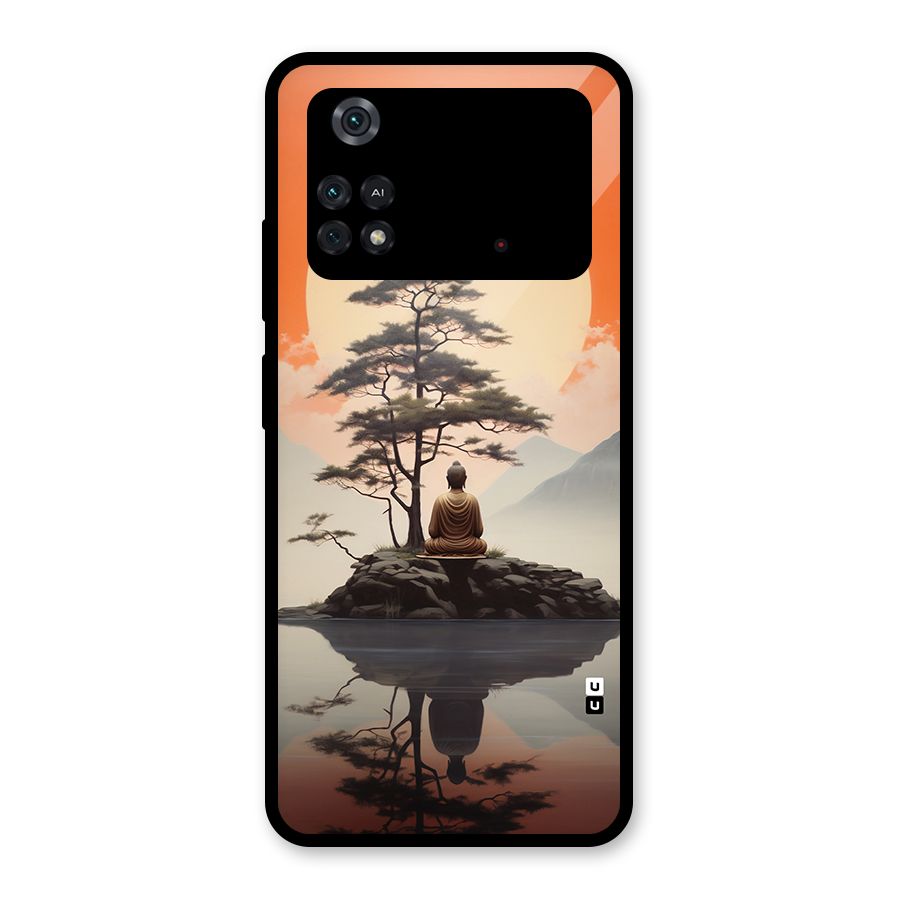 Buddha Nature Glass Back Case for Poco M4 Pro 4G
