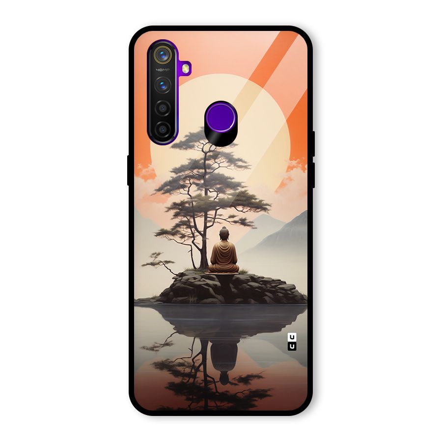 Buddha Nature Glass Back Case for Realme 5 Pro
