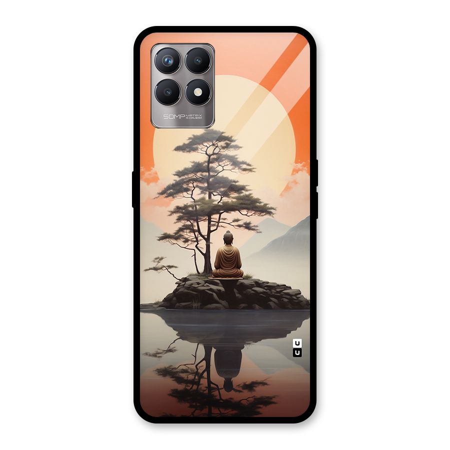 Buddha Nature Glass Back Case for Realme 8i