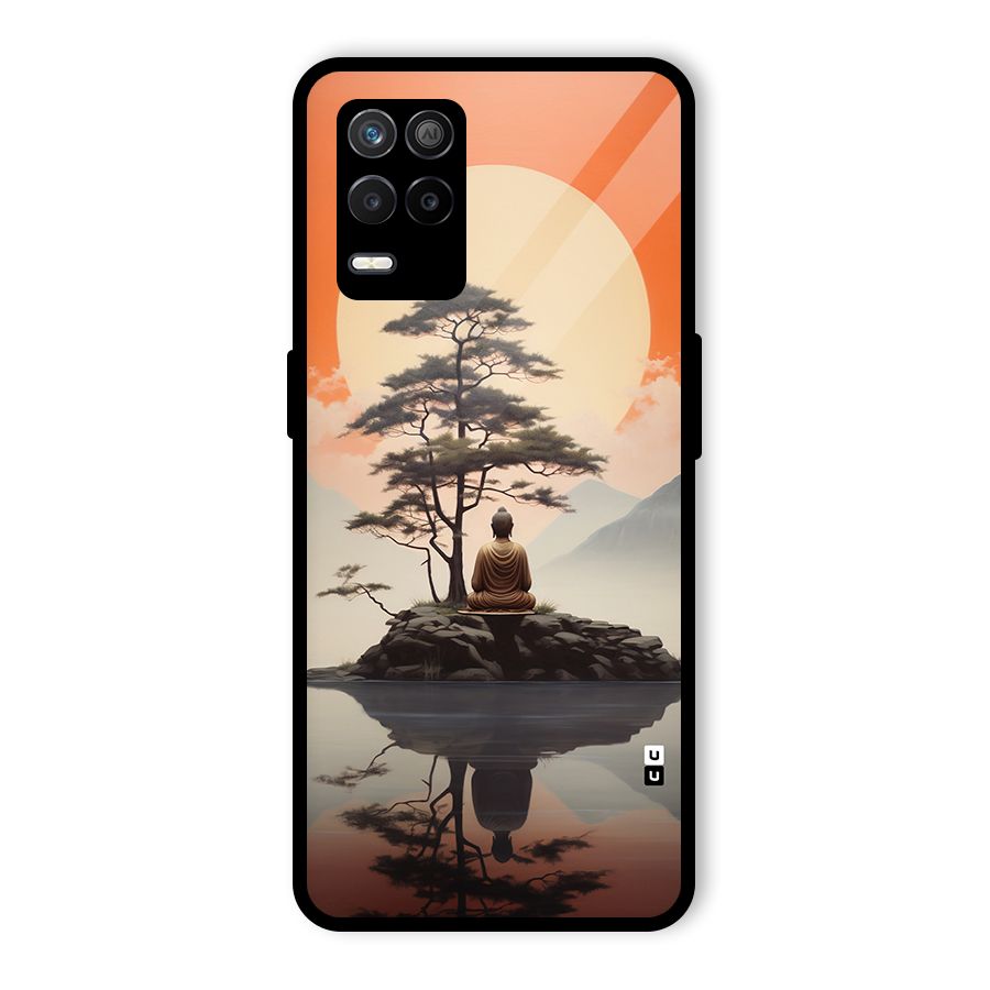 Buddha Nature Glass Back Case for Realme 8s 5G