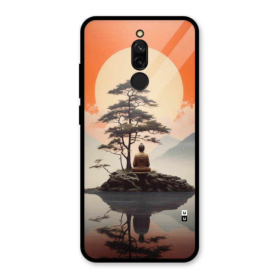 Buddha Nature Glass Back Case for Redmi 8