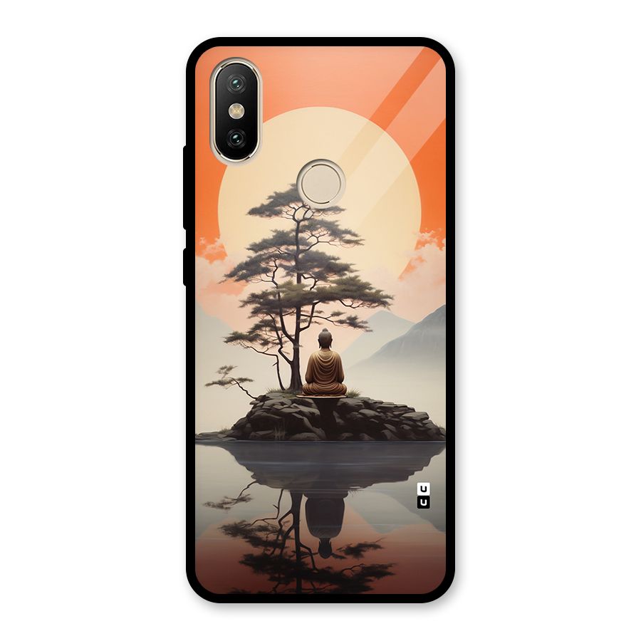 Buddha Nature Glass Back Case for Redmi A2
