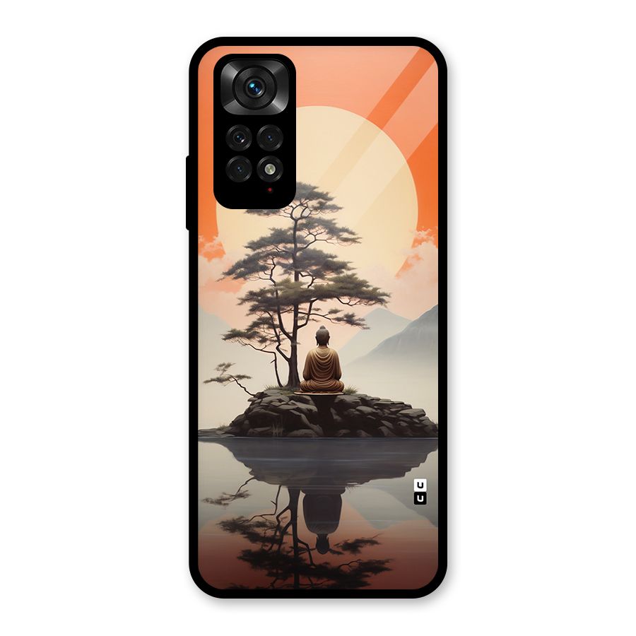 Buddha Nature Glass Back Case for Redmi Note 11S