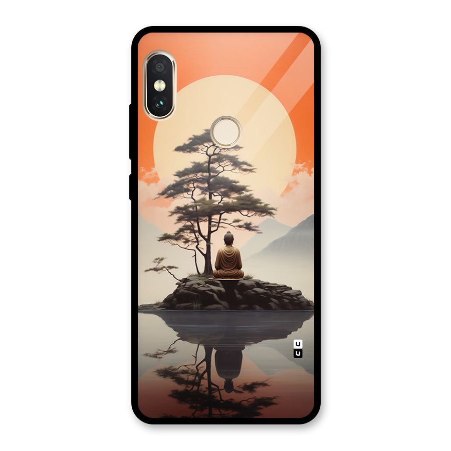 Buddha Nature Glass Back Case for Redmi Note 5 Pro