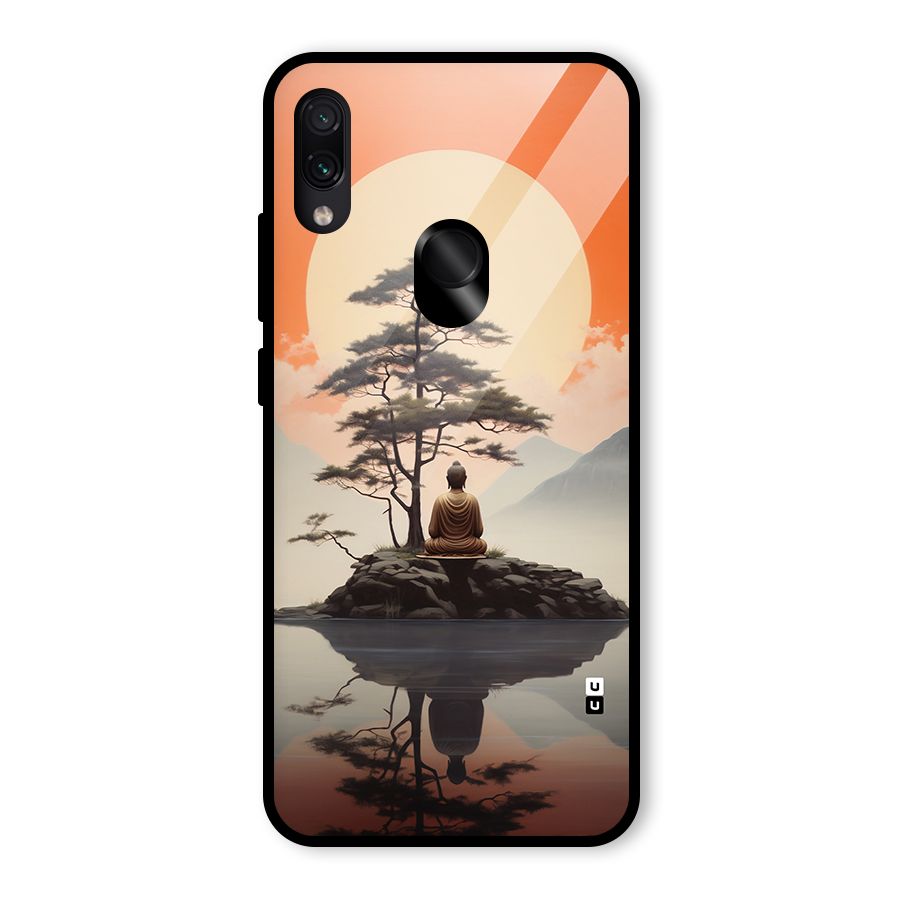 Buddha Nature Glass Back Case for Redmi Note 7