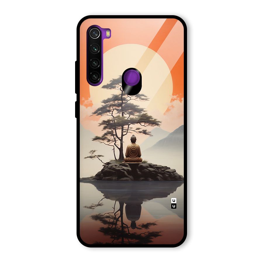 Buddha Nature Glass Back Case for Redmi Note 8