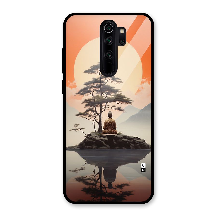 Buddha Nature Glass Back Case for Redmi Note 8 Pro