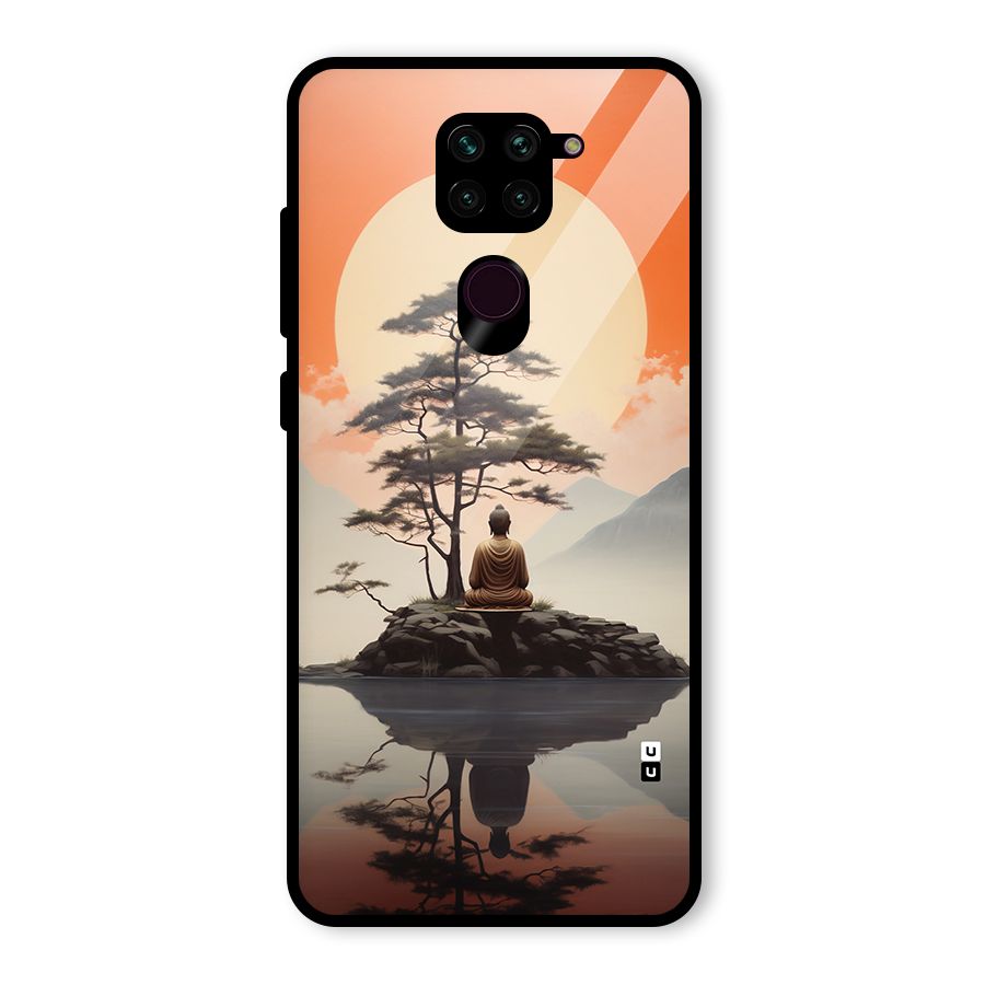 Buddha Nature Glass Back Case for Redmi Note 9