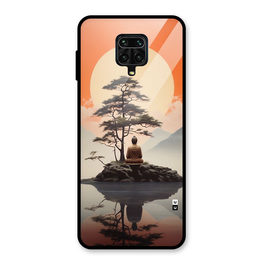 Buddha Nature Glass Back Case for Redmi Note 9 Pro