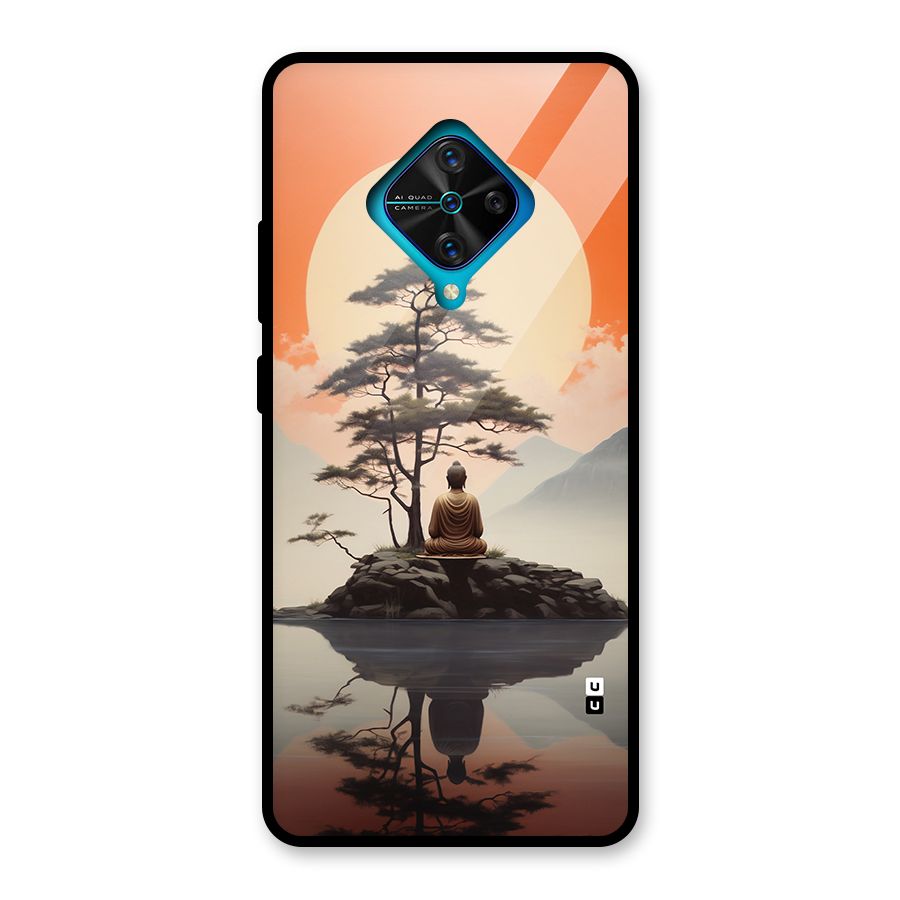Buddha Nature Glass Back Case for Vivo S1 Pro