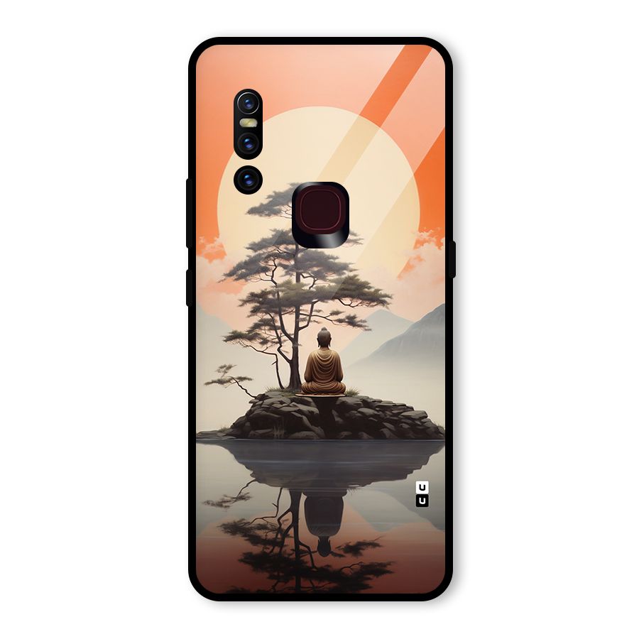 Buddha Nature Glass Back Case for Vivo V15
