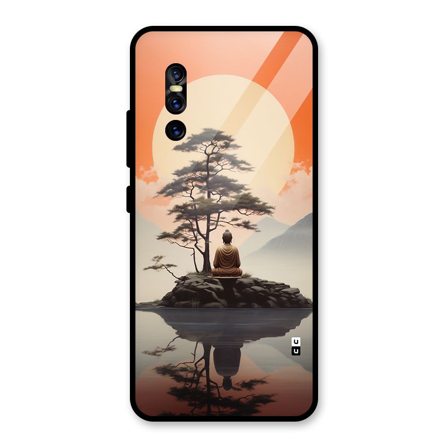 Buddha Nature Glass Back Case for Vivo V15 Pro