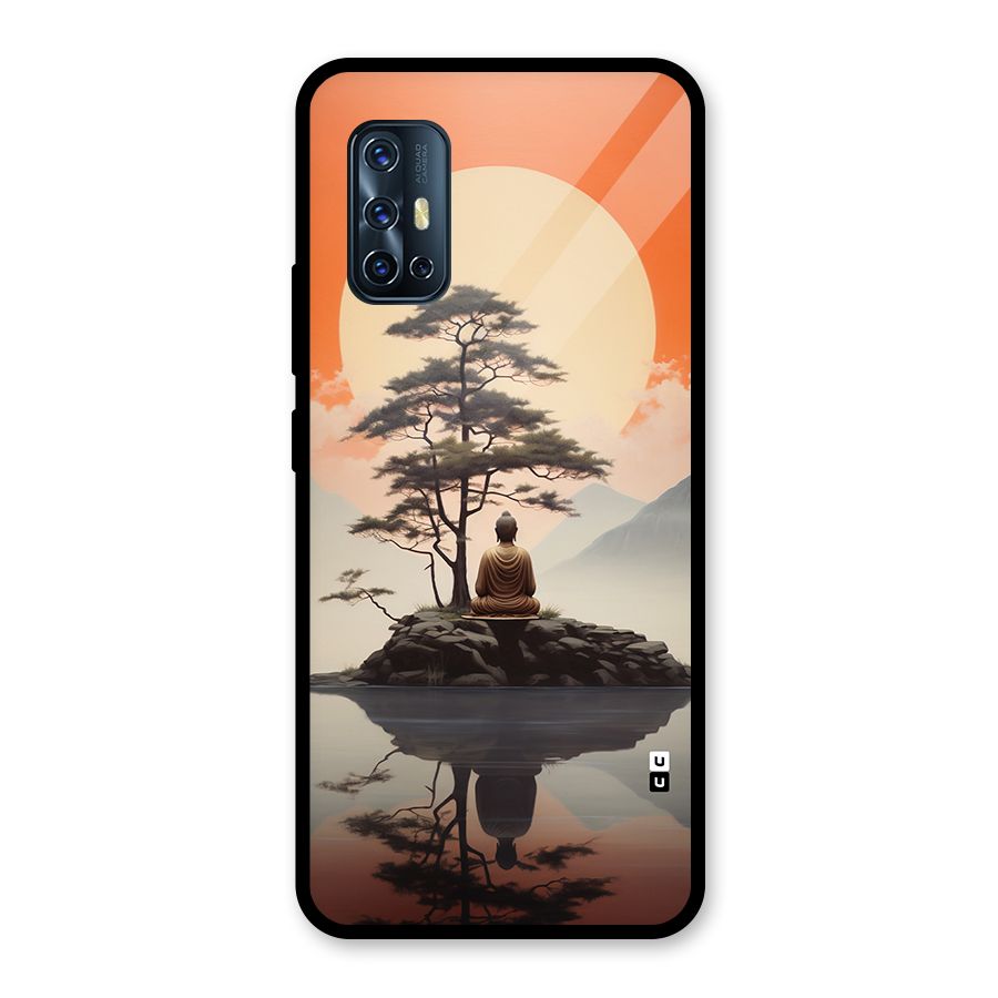 Buddha Nature Glass Back Case for Vivo V17