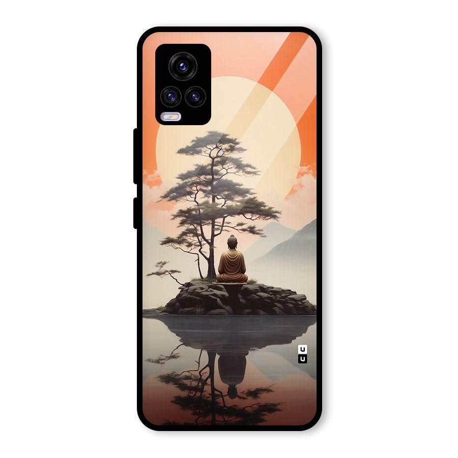 Buddha Nature Glass Back Case for Vivo V20