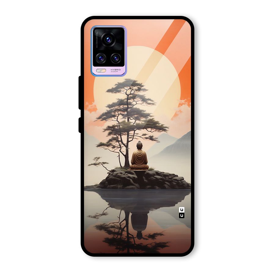 Buddha Nature Glass Back Case for Vivo V20 Pro