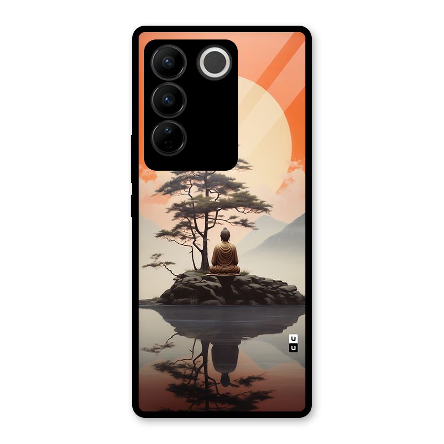 Buddha Nature Glass Back Case for Vivo V27