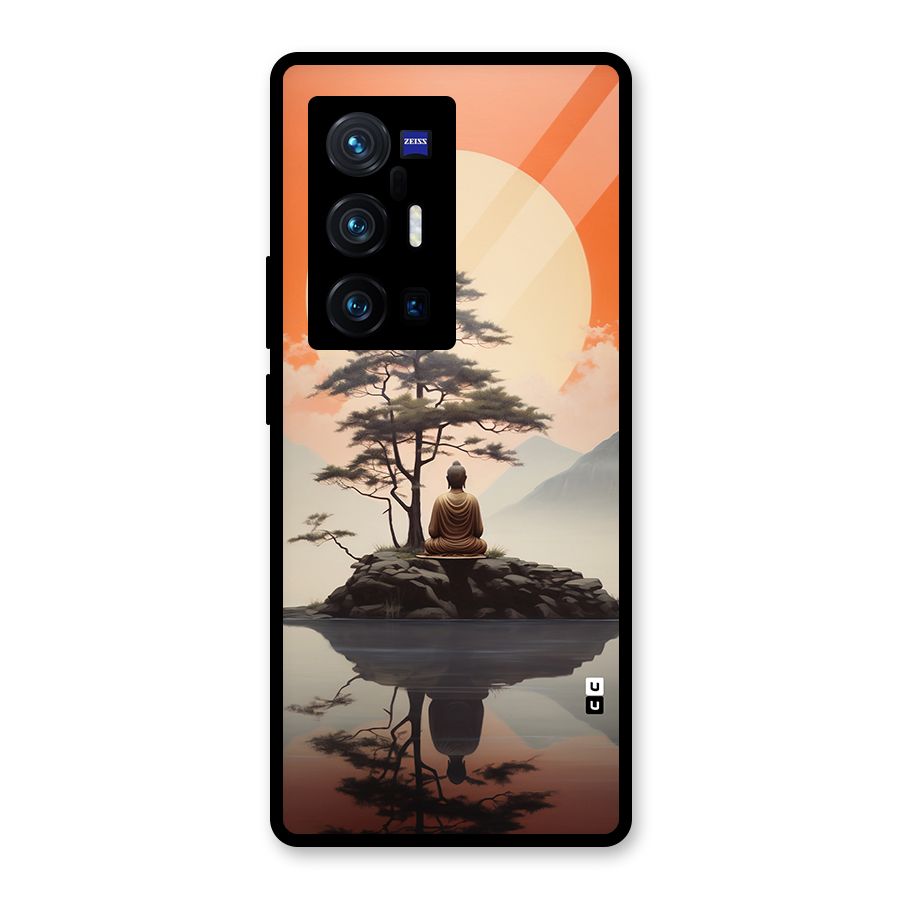 Buddha Nature Glass Back Case for Vivo X70 Pro Plus