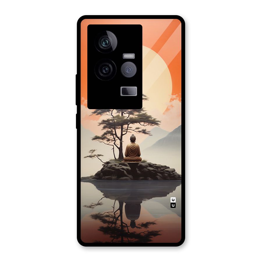 Buddha Nature Glass Back Case for Vivo iQOO 11 5G