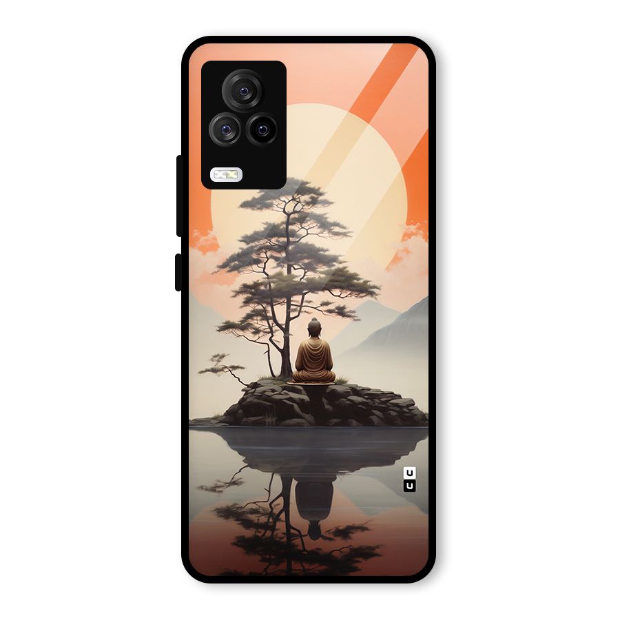 Buddha Nature Glass Back Case for Vivo iQOO 7 Legend 5G