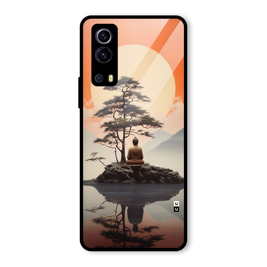 Buddha Nature Glass Back Case for Vivo iQOO Z3