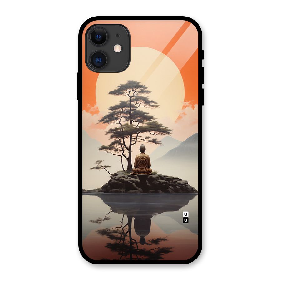 Buddha Nature Glass Back Case for iPhone 11